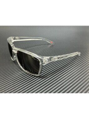 New Black Men Polished Clear Sunglasses 57-17-142